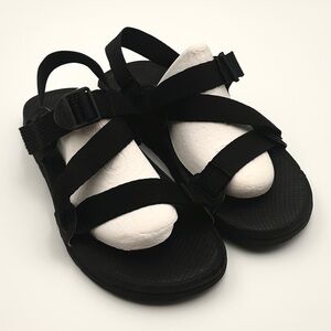 Chaco Men's 11 Black Sandals Low Down Shoes